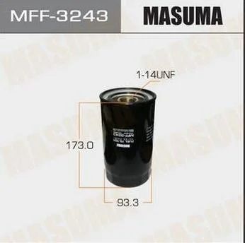Лот: 11226870. Фото: 1. MFF-3243 Фильтр топливный Masuma... Топливная система