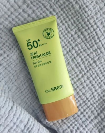 Лот: 25224791. Фото: 1. Крем SPF 50 The Saem fresh aloe. Масла, кремы, лосьоны