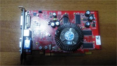 Лот: 10873216. Фото: 1. Radeon X550 128Mb Sapphire. Видеокарты