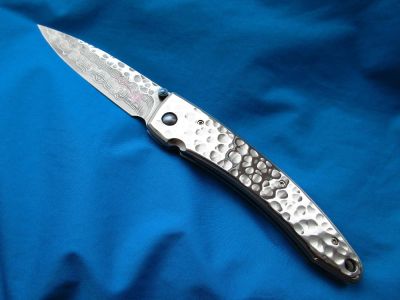 Лот: 11189021. Фото: 1. Mcusta Large Tsuchi Hammered Folder... Ножи, топоры