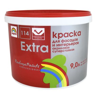 Лот: 19506801. Фото: 1. Краска для фасадов и интерьеров... Краски, лаки, растворитель