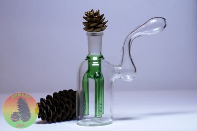 Лот: 5417305. Фото: 1. Бонг бабблер баблер bubbler стеклянный... Аксессуары и запчасти для кальянов