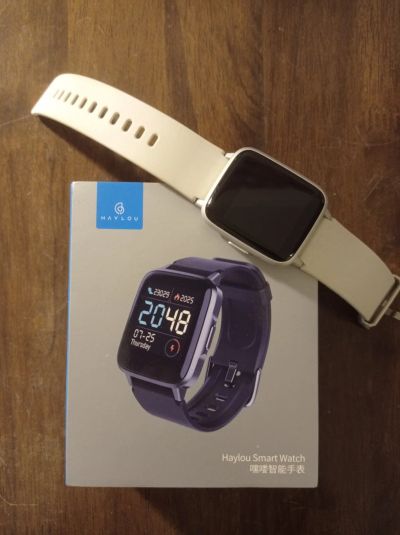 Лот: 16908712. Фото: 1. Haylou Smart Watch LS01 нормальное... Смарт-часы, фитнес-браслеты, аксессуары