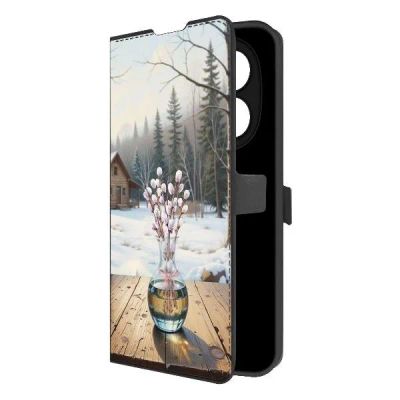 Лот: 25383031. Фото: 1. Чехол Krutoff Eco Book "Верба... Чехлы, бамперы