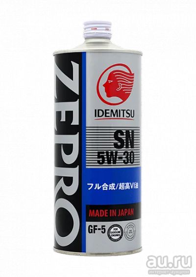 Лот: 16532980. Фото: 1. Idemitsu 5w30 Zepro 1л. Масла, жидкости