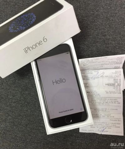 Лот: 9344878. Фото: 1. iPhone 6 16Gb Space Gray б/у РСТ... Смартфоны