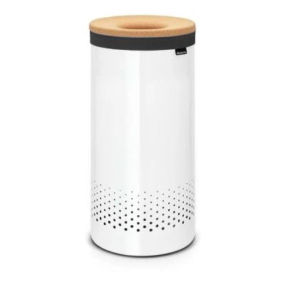 Лот: 24523245. Фото: 1. Бак для белья Brabantia с пробковой... Другое (аксессуары)