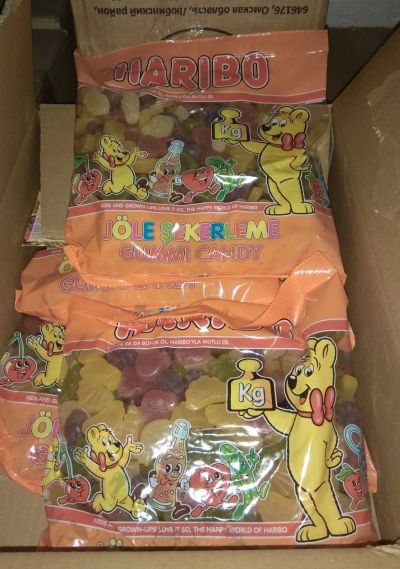 Лот: 16960113. Фото: 1. мармелад Haribo тропические фрукты... Другое (кондитерские изделия, конфеты)