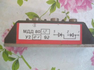 Лот: 2952428. Фото: 1. диодная сборка мдд-80 12кл. Диоды и тиристоры