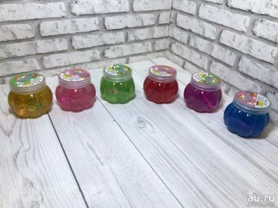 Лот: 13715312. Фото: 1. Лизун слайм slime в банке внутри... Другое (игрушки)
