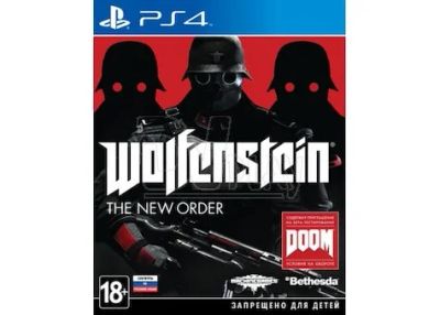 Лот: 6832781. Фото: 1. Wolfenstein the new order PS4. Игры для консолей