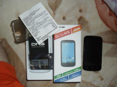 Лот: 3936463. Фото: 1. Смартфон DNS S4504. Смартфоны