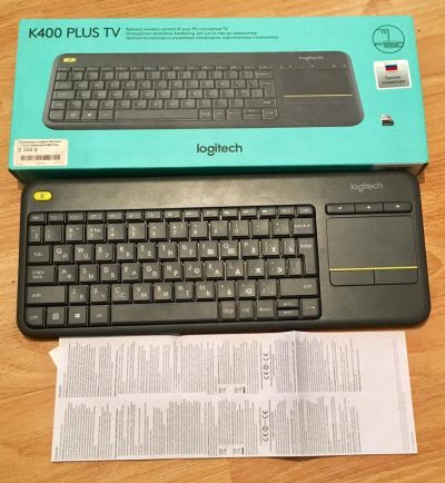 Лот: 10252966. Фото: 1. Клавиатура Logitech K400 Plus... Клавиатуры и мыши