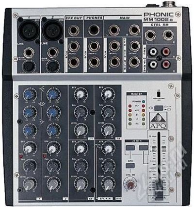 Лот: 1946945. Фото: 1. Микшер PHONIC Mm1002a продажа... Микшеры, предусилители, микрофонные эффекты