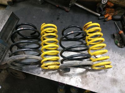 Лот: 15500259. Фото: 1. Пружины Rs-R и wangan на Subaru... Ходовая, подвеска, рулевое управление