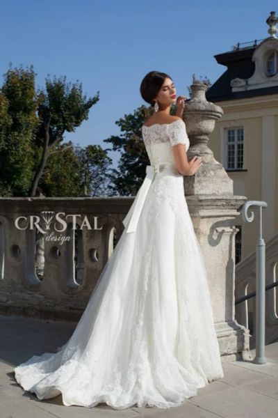 Лот: 8085341. Фото: 1. Свадебное платье Сrystall Stella. Свадебные платья