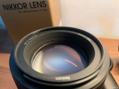 Лот: 15105450. Фото: 1. Объектив Nikon 85mm f/1.8G AF-S... Объективы