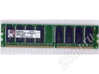 Лот: 473256. Фото: 1. Память DDR-1 Kingston 1Gb. Оперативная память