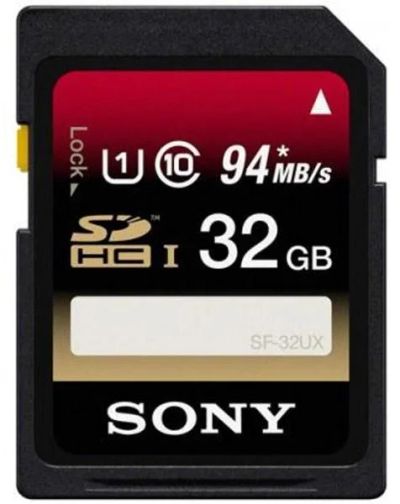 Лот: 4654144. Фото: 1. Карта памяти SDHC 32Gb Sony Class10... Карты памяти