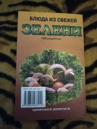 Лот: 21392748. Фото: 1. Книга Блюда из свежей зелени. Кулинария