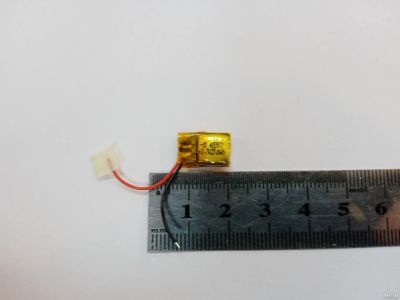 Лот: 17421061. Фото: 1. Аккумулятор 400911 3,7V 4х9х13мм... Аккумуляторы