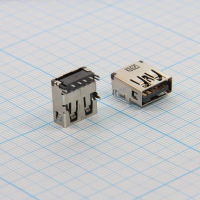 Лот: 12288039. Фото: 1. Разъём USB №115 ver.3.0 female. Разъёмы