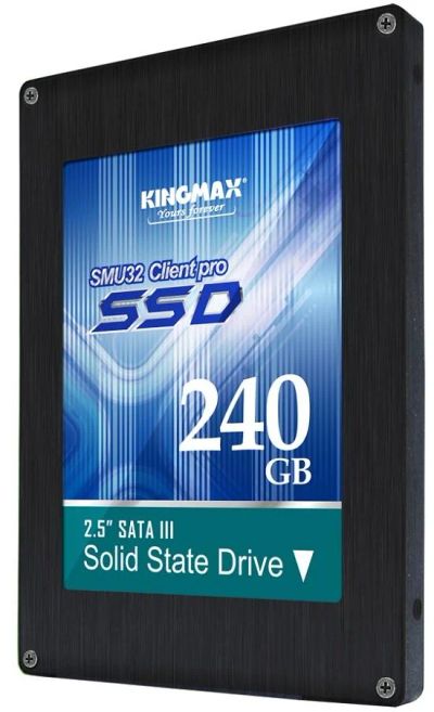 Лот: 4550944. Фото: 1. Винчестер SSD SATA-III 240GB Kingmax... Жёсткие диски (HDD)