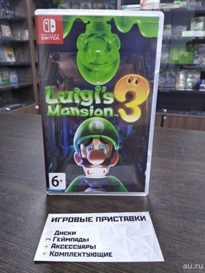 Лот: 16621692. Фото: 1. Luigi's Mansion 3. Оригинальный... Игры для консолей