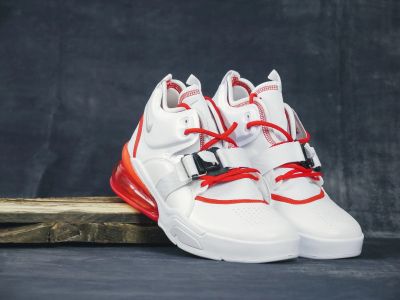 Лот: 13072767. Фото: 1. Кроссовки Nike Air Force 270 red... Кеды, кроссовки, слипоны