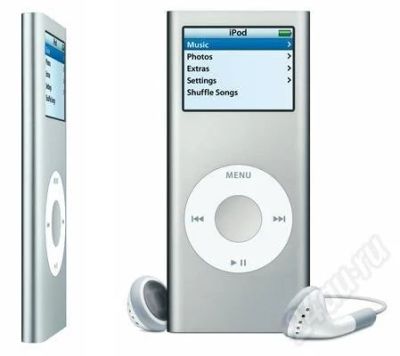 Лот: 482098. Фото: 1. iPOD nano 2Gb. A1199. Плееры