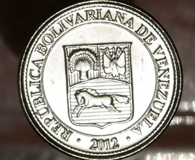 Лот: 8909195. Фото: 1. Экзотика с рубля (5418) Венесуэла. Остальные страны