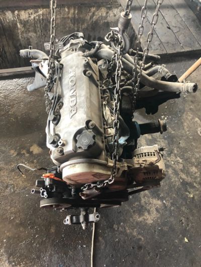 Лот: 16065386. Фото: 1. Двигатель Honda D16A 1.6. Двигатель и элементы двигателя
