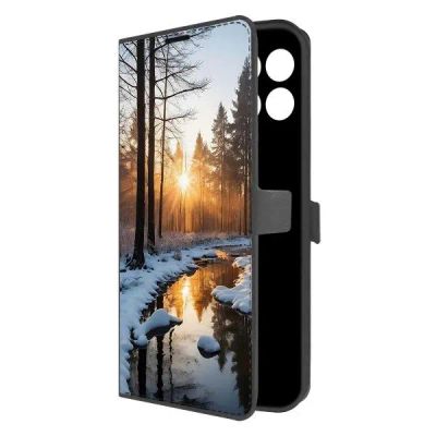 Лот: 25385394. Фото: 1. Чехол Krutoff Eco Book "Весна... Чехлы, бамперы