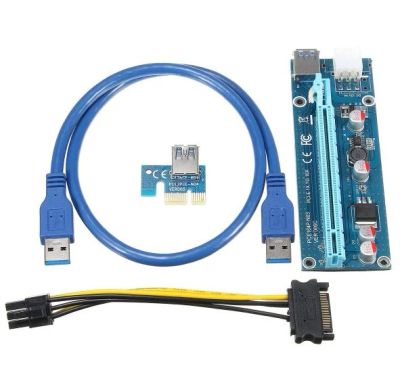 Лот: 8609410. Фото: 1. Переходник PCIe PCI-E PCI Express... Шлейфы, кабели, переходники