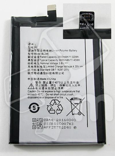Лот: 18912818. Фото: 1. Аккумулятор для Lenovo Z90 Vibe... Аккумуляторы