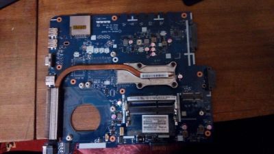 Лот: 12585169. Фото: 1. Ноутбук asus x53u материнская... Материнские платы