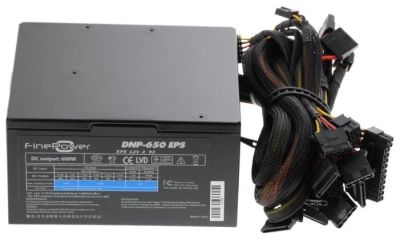 Лот: 10062033. Фото: 1. Блок питания FinePower DNP-650... Корпуса, блоки питания