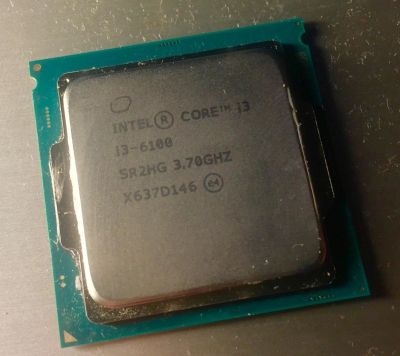 Лот: 14575859. Фото: 1. Процессор Intel Core i3-6100 Повторные... Процессоры