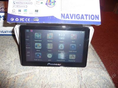 Лот: 1611466. Фото: 1. навигатор "пионер" со встроенным... GPS-навигаторы