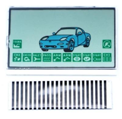 Лот: 11364001. Фото: 1. жк дисплей для Starline A9. Автомобильные сигнализации