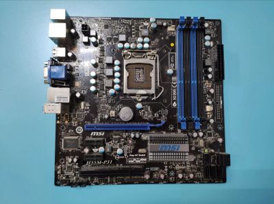 Лот: 16708341. Фото: 1. Материнская плата MSI H55M-P31... Материнские платы