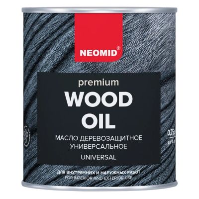 Лот: 24096610. Фото: 1. Масло Neomid, Premium, деревозащитное... Краски, лаки, растворитель