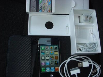 Лот: 2286596. Фото: 1. Apple iPhone 4S 64gb, черный... Смартфоны