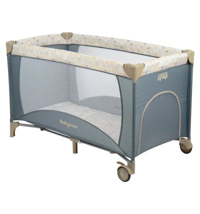 Лот: 17365214. Фото: 1. Манеж BabyCare (синий) - Новый. Манежи