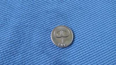 Лот: 11438998. Фото: 1. Крендель, монета Латвии. Европа