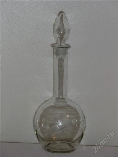 Лот: 1749149. Фото: 1. Графинчик для водочки.Стекло. Кружки, стаканы, бокалы