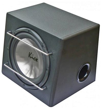 Лот: 8115163. Фото: 1. Активный сабвуфер Kicx ICQ-301В... Сабвуферы