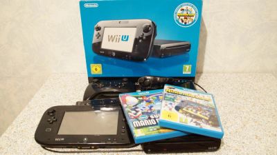 Лот: 10890082. Фото: 1. Nintendo WiiU Premium pack куча... Игровые приставки, консоли