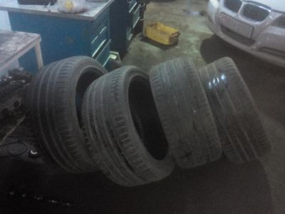 Лот: 7033763. Фото: 1. комплект колёс 275/40 r20 nokian... Шины