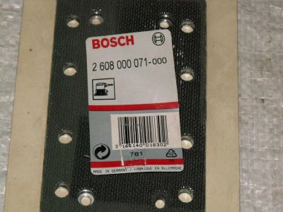 Лот: 6774045. Фото: 1. Шлифпластина BOSCH для виброшлифмашин. Запчасти
